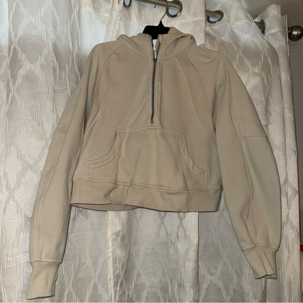 lululemon athletica Cropped Half-Zip Hoodie